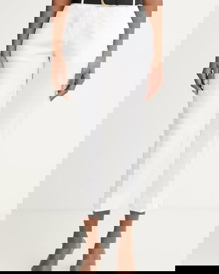 BOSS pantaloni carrot pentru femei, din bumbac cu elastan Tapria-Crop2