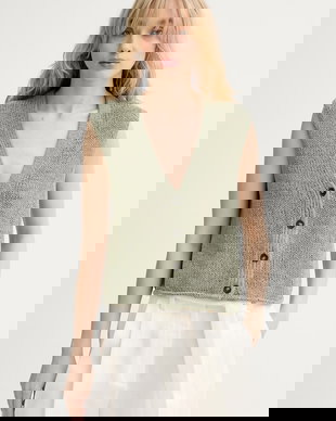 Marc O'Polo vestă pentru femei, cu bumbac