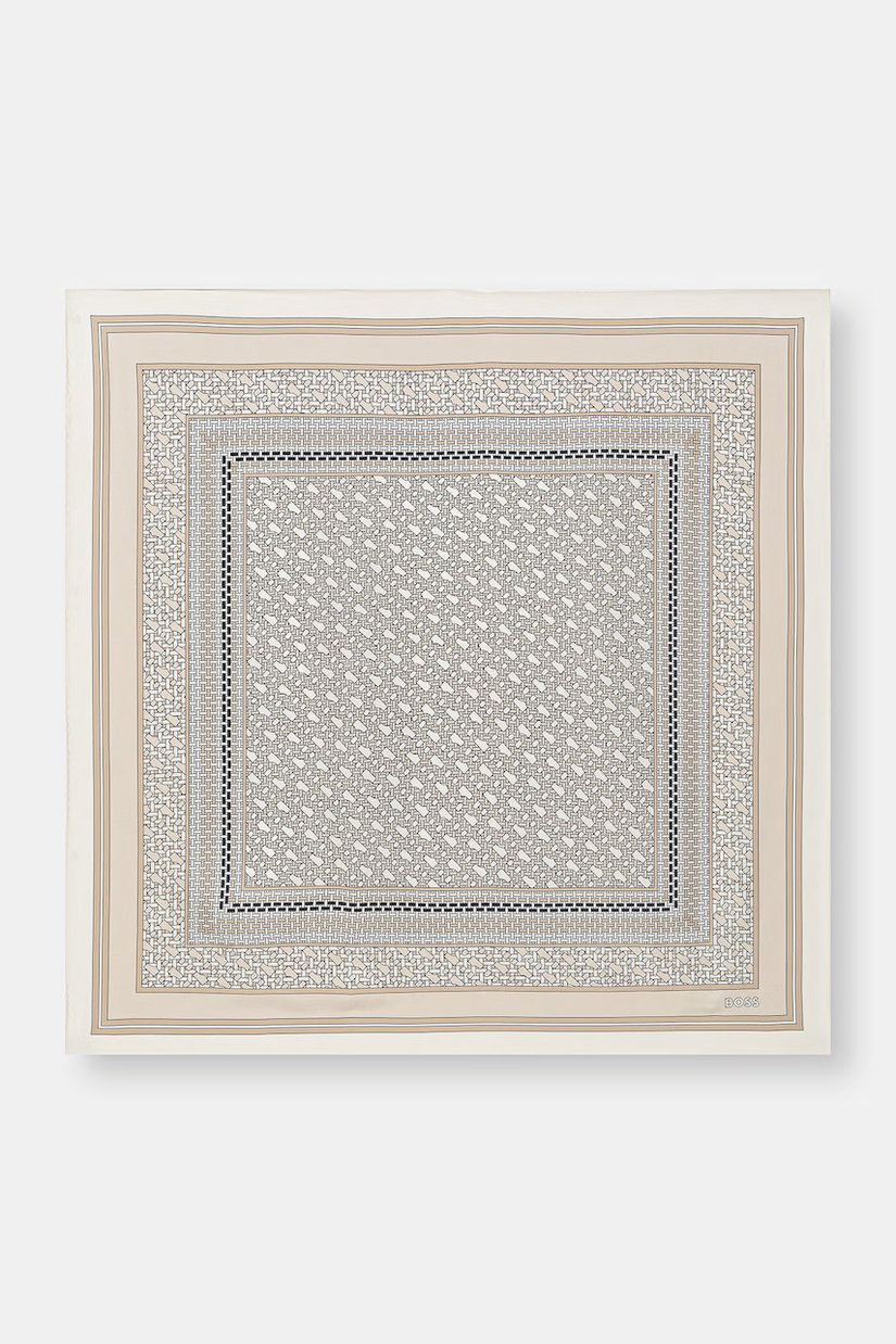 BOSS eșarfă femei de mătase Lainy