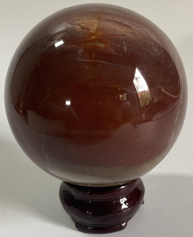 Lemn Pietrificat (Fosilizat) - Sfera piatra semipretioasa
