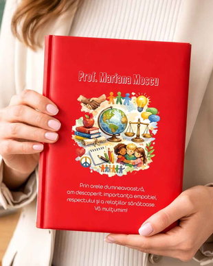 Agendă Personalizată Profesoara Educație Socială  Cadou Special
