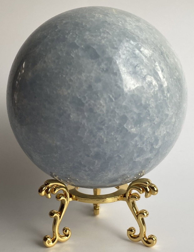 Calcit Albastru (Celestina) - Sfera piatra semipretioasa