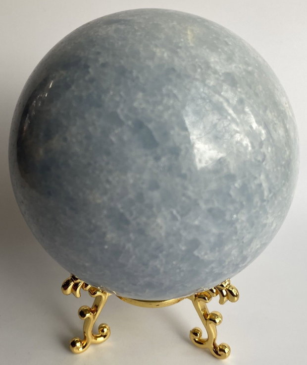 Calcit Albastru (Celestina) - Sfera piatra semipretioasa