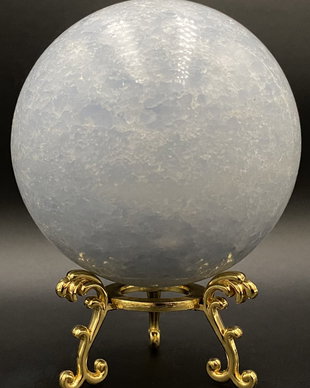 Calcit Albastru (Celestina) - Sfera piatra semipretioasa