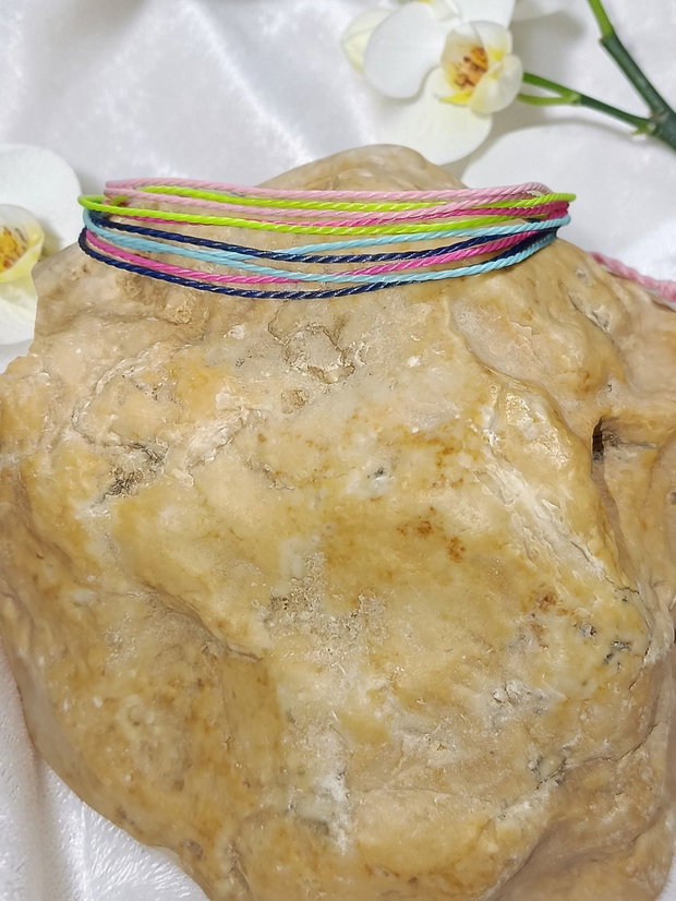 Brățară din Snur Cerat Curcubeu