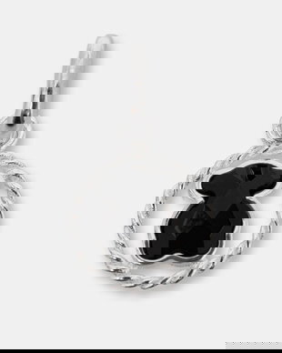 Tous pandantiv pentru femei, din argint cu onix