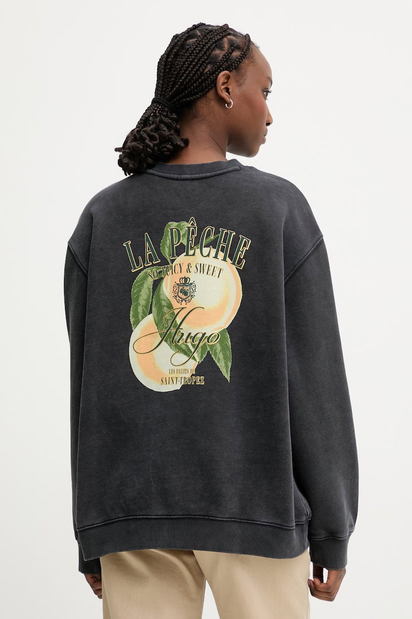 HUGO hanorac pentru femei, din bumbac Classic crew_8