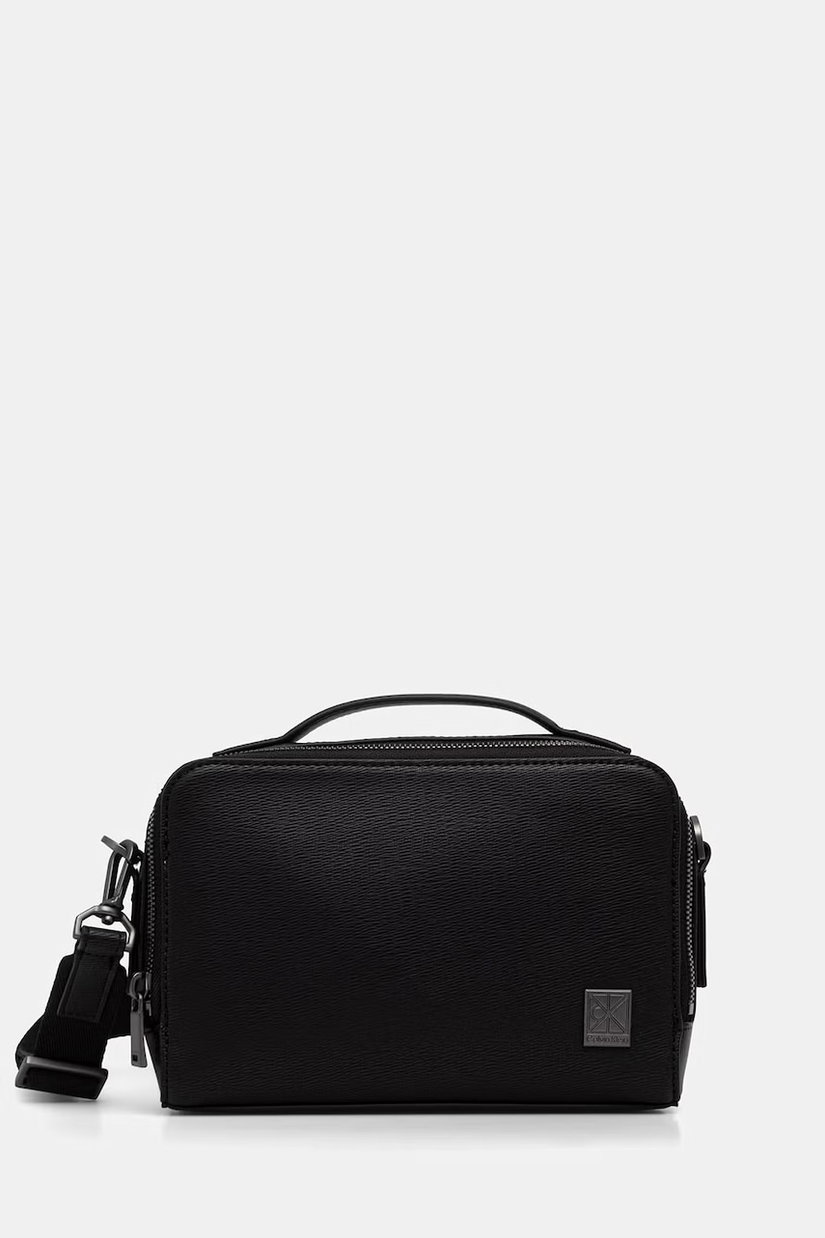 Calvin Klein borsetă pentru bărbați, cu imitație de piele