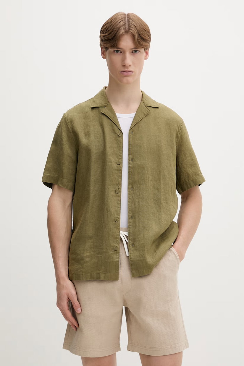 Marc O'Polo cămașă pentru bărbați, din in