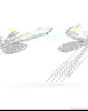 Swarovski broșă pentru femei, din metal cu cristal Swarovski Ariana Grande x Swarovski