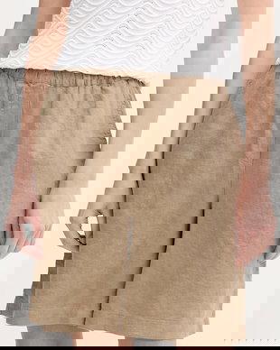 Mos Mosh Pantaloni scurți de damă din in