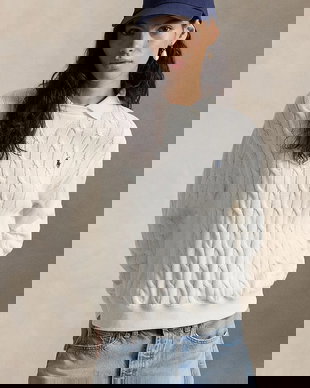 Polo Ralph Lauren hanorac pentru femei, din bumbac