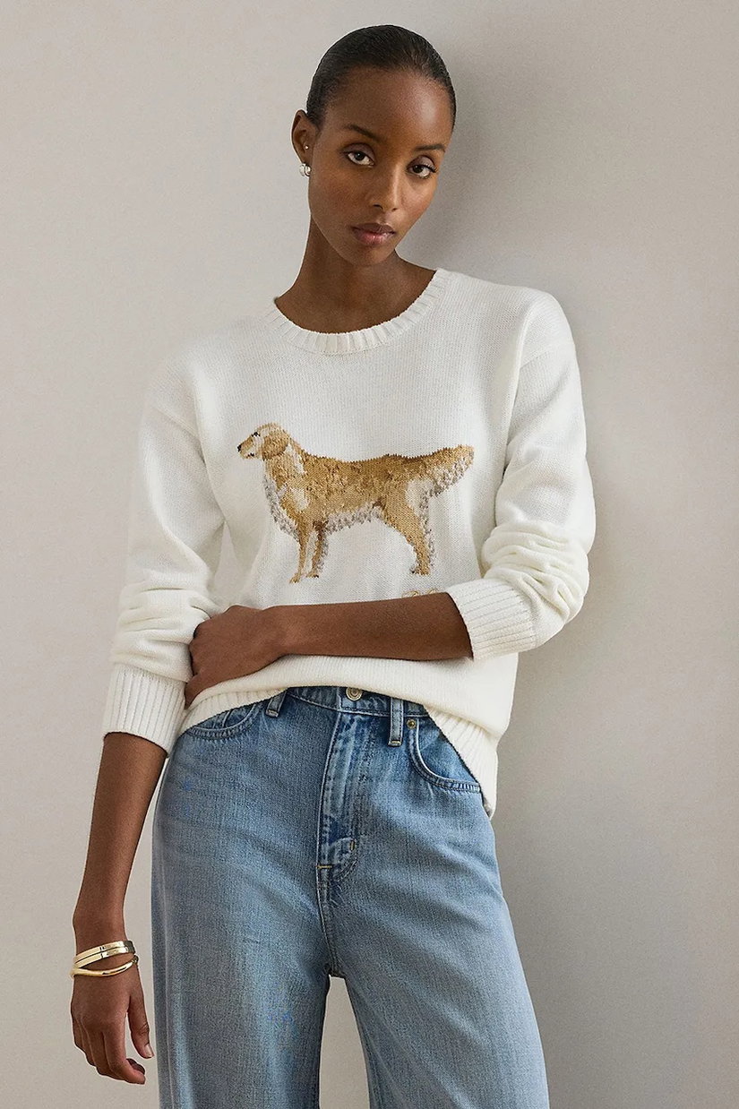 Lauren Ralph Lauren hanorac pentru femei, din bumbac