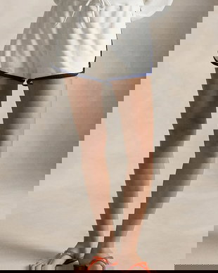 Polo Ralph Lauren pantaloni scurți pentru femei, din bumbac LT WT COTTON TERRY-KNT-SHORTS