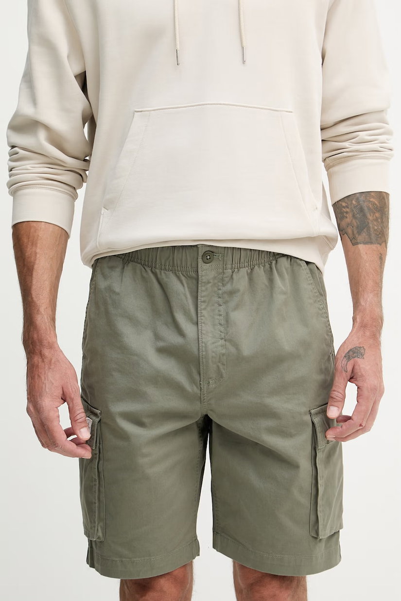 Calvin Klein Jeans pantaloni scurți cargo pentru bărbați, din bumbac cu elastan