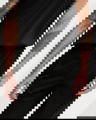 Calvin Klein Jeans pantaloni scurți cargo pentru bărbați, din bumbac cu elastan