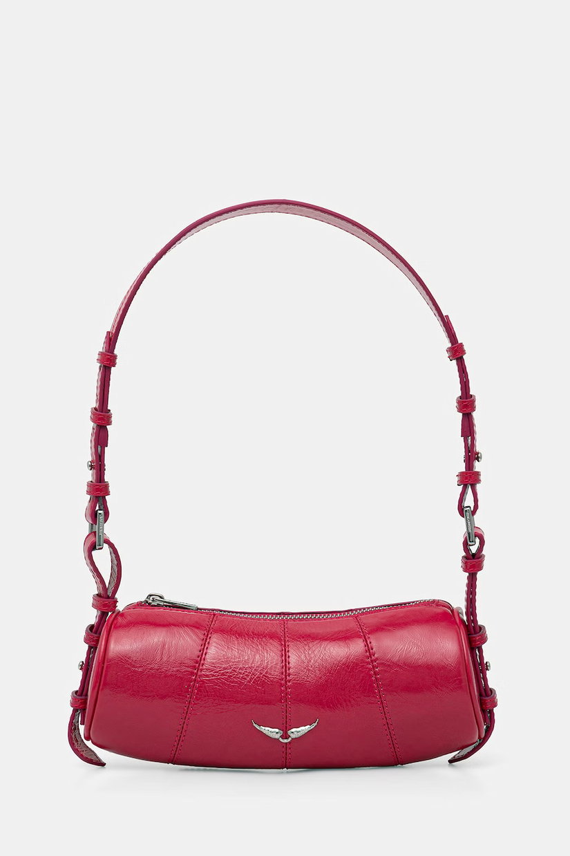 Zadig&Voltaire geantă de damă din piele LE ROUDOUDOU VINTAGE PATENT