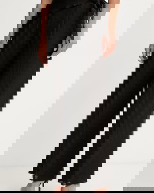 Marella pantaloni wide leg pentru femei, din SOLISTA