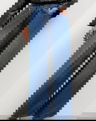 Answear.LAB blugi wide leg de damă