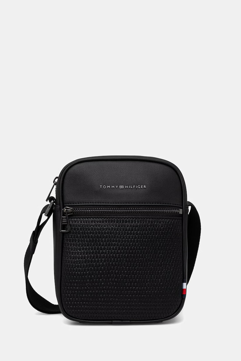 Tommy Hilfiger borsetă de umăr pentru bărbați, cu imitație de piele