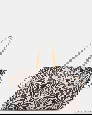 Twinset geantă tote de damă din bumbac