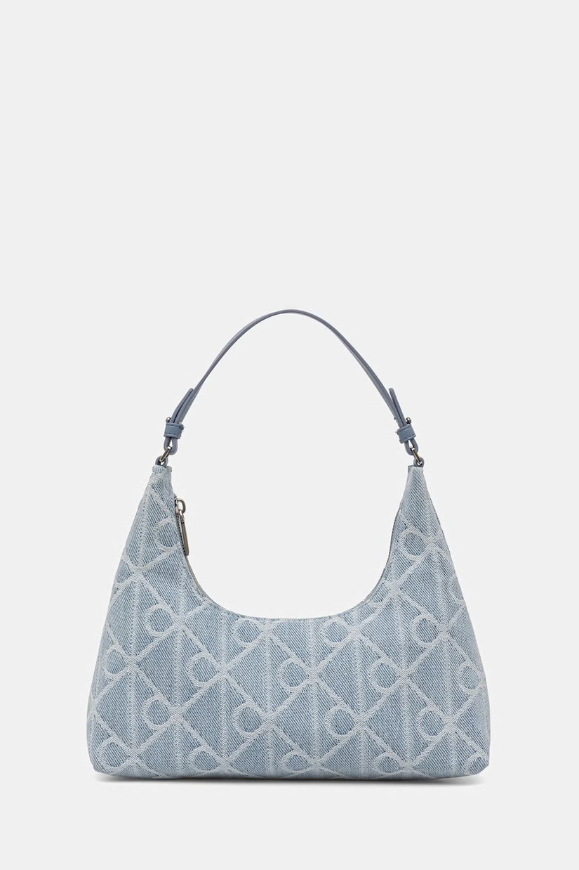 Calvin Klein geantă crossbody pentru femei, din denim