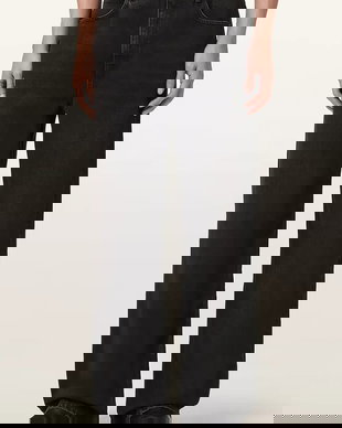 AllSaints blugi wide leg pentru bărbați LENNY