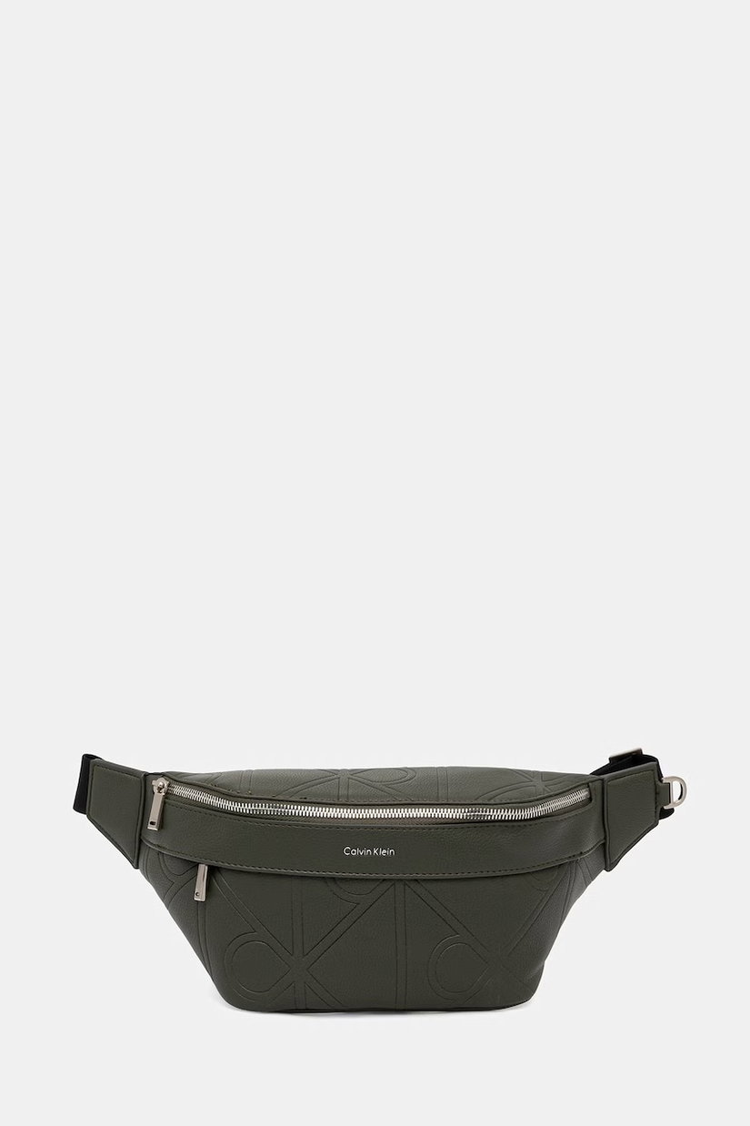 Calvin Klein borsetă pentru bărbați, cu imitație de piele