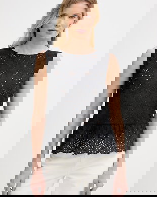 Marella bluză cu volane pentru femei Emme by Marella