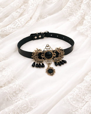 Colier - chocker stil Victorian Gothic 02034