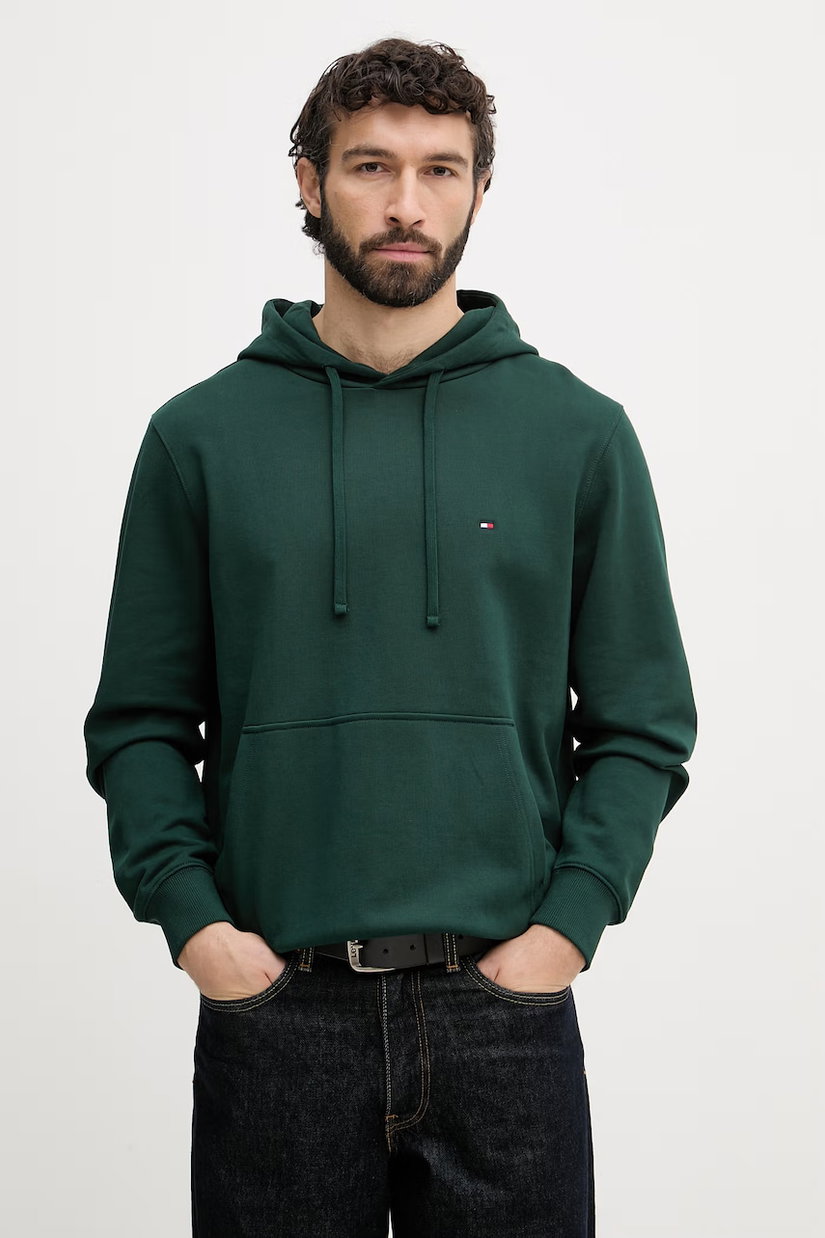 Tommy Hilfiger Hanorac cu glugă bărbați din bumbac