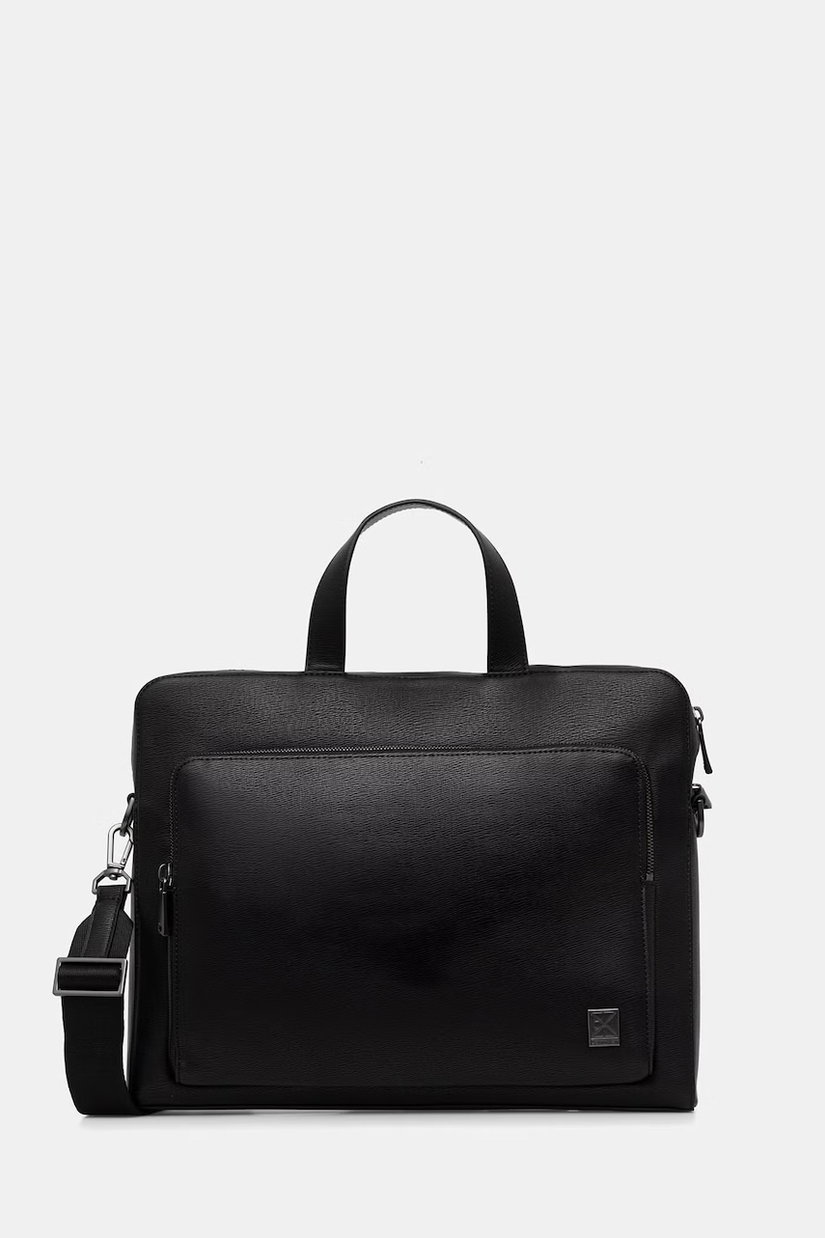 Calvin Klein servietă pentru bărbați, din imitație de piele