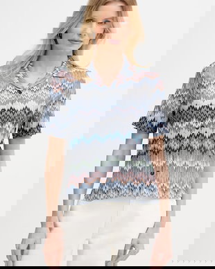 Missoni cămașă pentru femei, din vâscoză