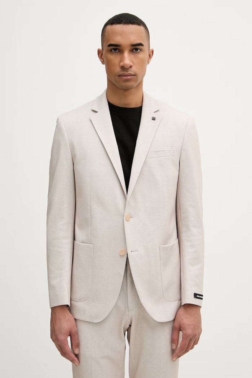 Karl Lagerfeld sacou cu un singur rând de nasturi pentru bărbați