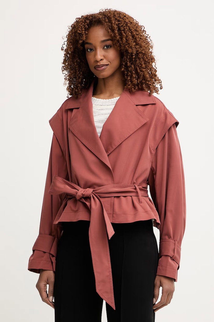 BOSS Orange sacou pentru femei, cu vâscoză C Jophelia