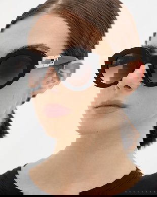 Furla ochelari de soare rotunzi pentru femei