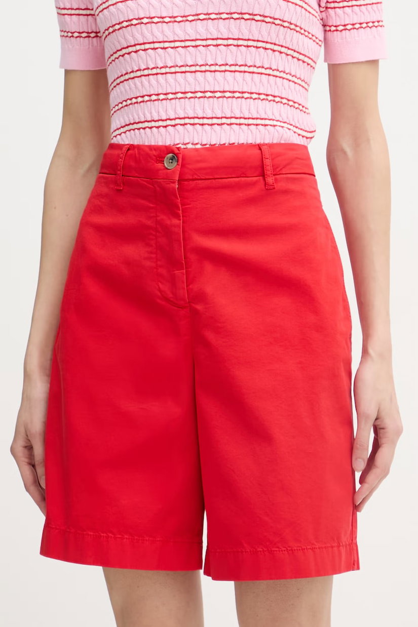 Tommy Hilfiger Pantaloni scurți chinos de femei cu bumbac