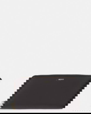 BOSS portofel de damă din piele NUMAH Ziparound