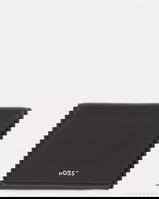 BOSS portofel pentru femei, din piele NUMAH Flap Cardholde