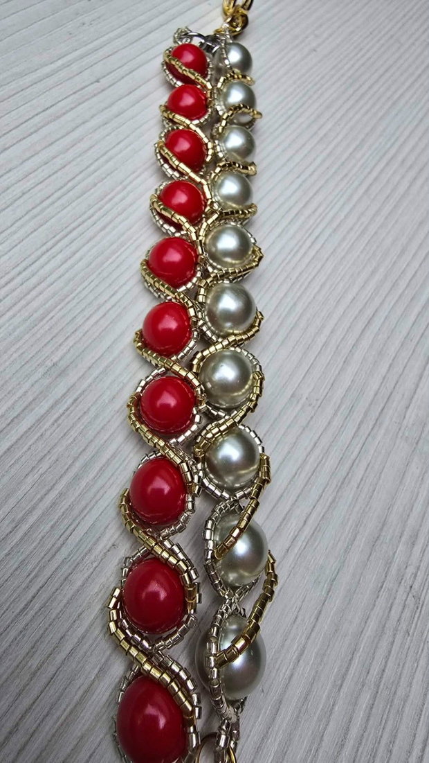 Brățară handmade Spirală Regală