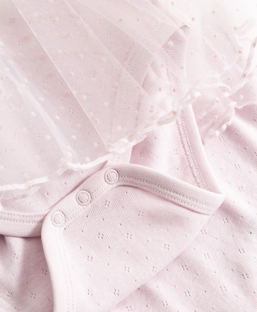 Body fetițe cu fustă din tul