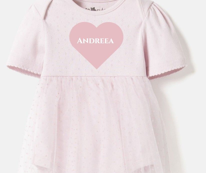 Body fetițe cu fustă din tul