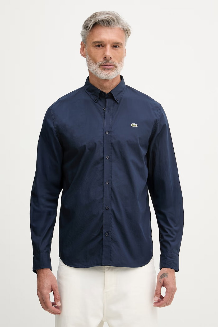 Lacoste cămașă pentru bărbați, din bumbac