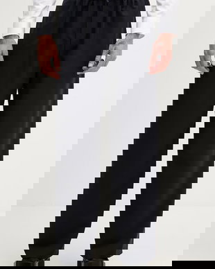 BOSS pantaloni pentru bărbați, din lână BOSS X DAVID BECKHAM