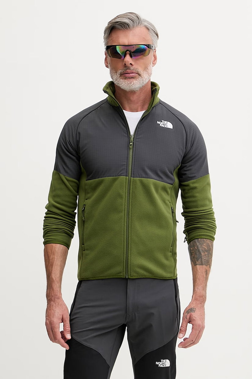 The North Face hanorac cu fermoar pentru bărbați polar Glacier Heavyweight