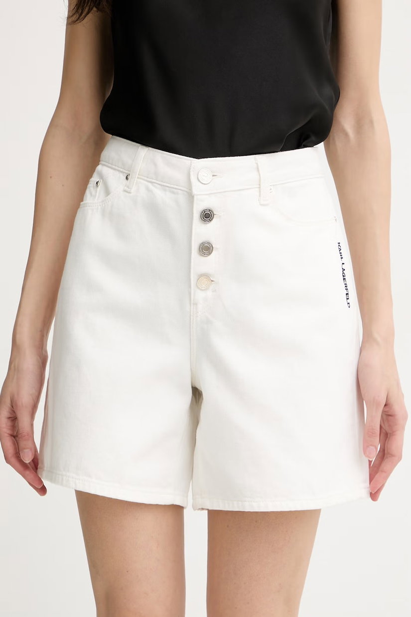 Karl Lagerfeld pantaloni scurți din denim IKON