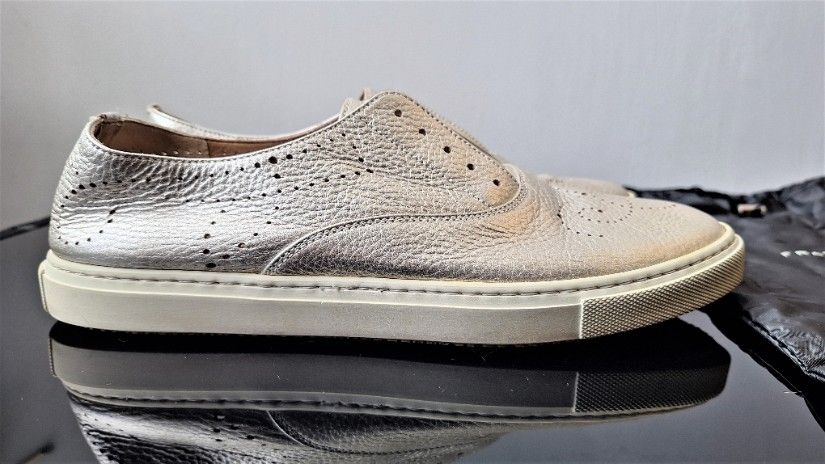 Pantofi sport argintii Fratelli Rossetti pentru dama