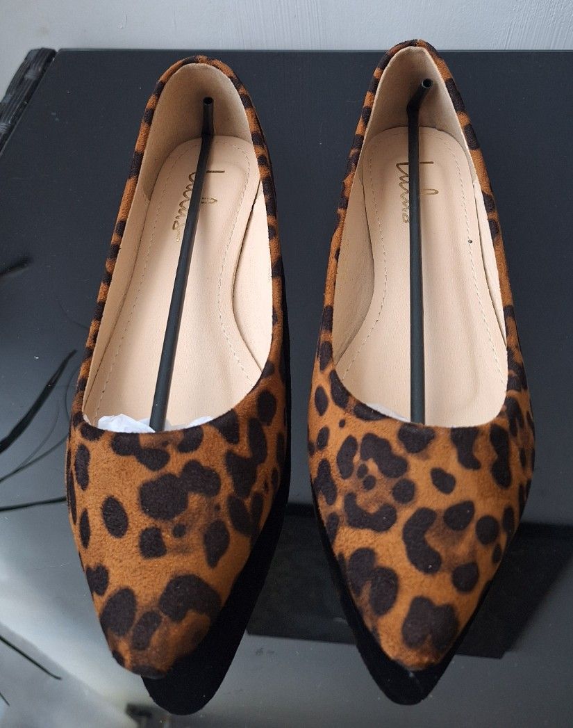 Balerini imprimeu animal print