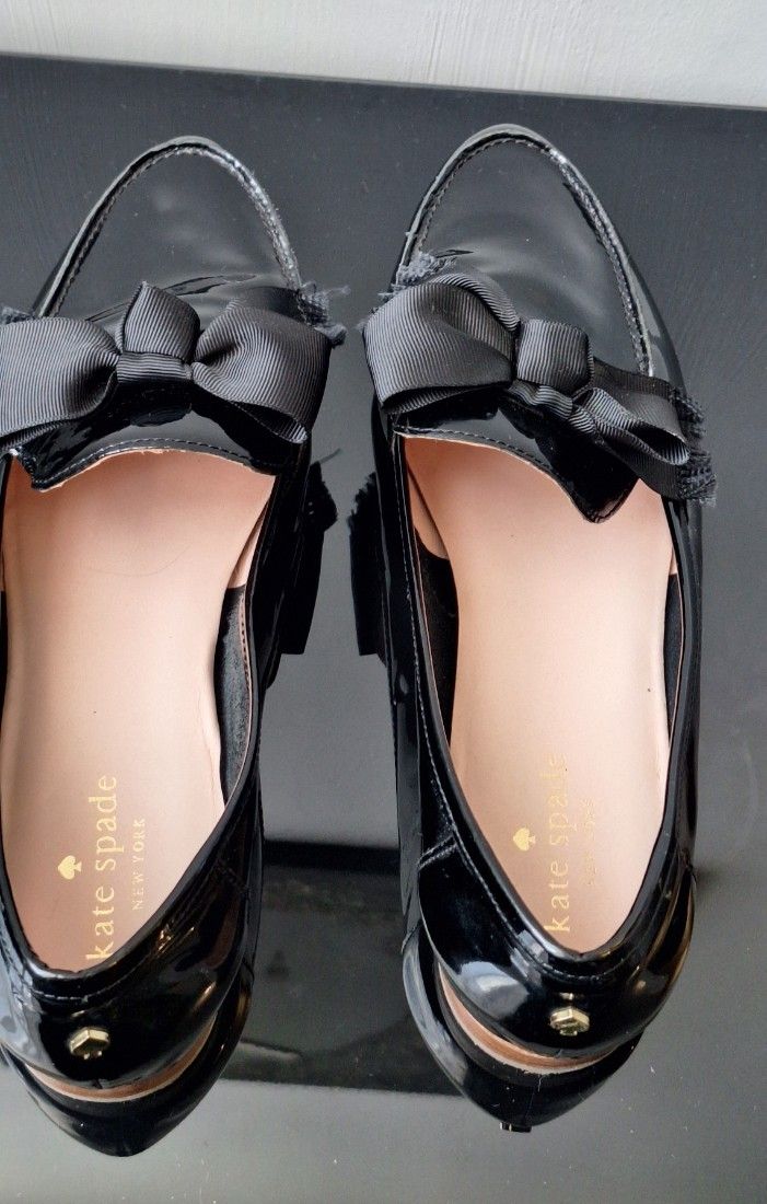 Mocasini cu funda din piele naturala lacuita pentru dama