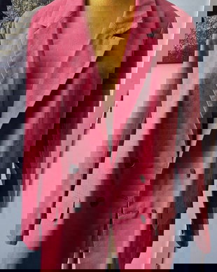 Sacou roz inchis pentru dama